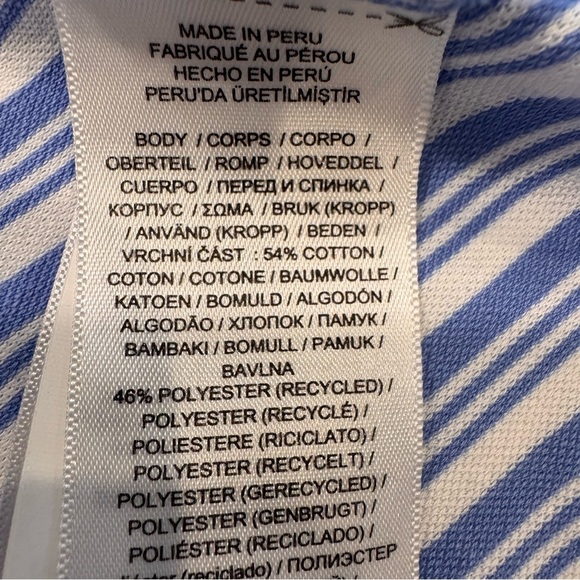 Ralph Lauren Golf Pro Fit Performance Mens Shirt Blue & White Stripe Sz L NWOT - Picture 9 of 13